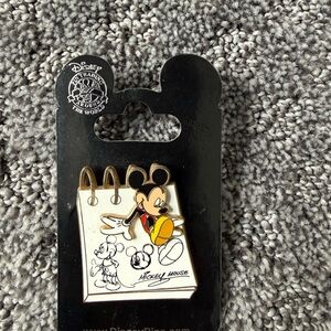 Disney Black Mickey Mouse Pin